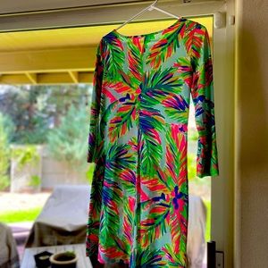 Lily Pulitzer 3/4 length shift dress